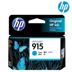 HP 915 color Original Ink Cartridge (3YM15AA(C), 3YM16AA(M), 3YM17AA(Y), 315 Pages, For OfficeJet Pro 8020)