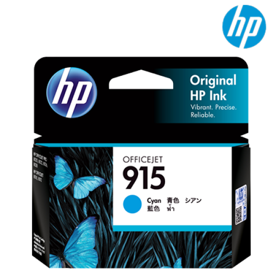 HP 915 color Original Ink Cartridge (3YM15AA(C), 3YM16AA(M), 3YM17AA(Y), 315 Pages, For OfficeJet Pro 8020) HP 915 color Original Ink Cartridge (3YM15AA(C), 3YM16AA(M), 3YM17AA(Y), 315 Pages, For OfficeJet Pro 8020)