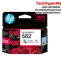 HP 682 Tri-Colour Original Cartridge (3YM76AA, 150 Pages Yield,  For 6075, 6475, 4176)