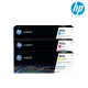 HP 410X Color Toner Cartridge (CF411X(C), CF413X(M), CF412X(Y), 5,000 Pages Yield, For M452)