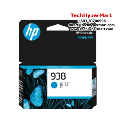 HP 938  Color Original Ink Cartridge (4S6X5PA, 1250 Pages Yield, For OfficeJet Pro 9120, 9130, 9720, 9730)