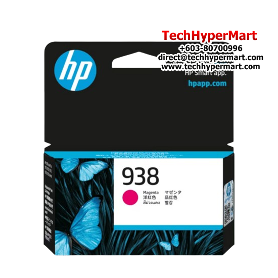HP 938 Color Original Ink Cartridge (4S6X5PA, 1250 Pages Yield, For OfficeJet Pro 9120, 9130, 9720, 9730) HP 938 Color Original Ink Cartridge (4S6X5PA, 1250 Pages Yield, For OfficeJet Pro 9120, 9130, 9720, 9730)