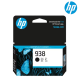 HP 938 Black Original Ink Cartridge (4S6X8PA, 1250 Pages Yield, For OfficeJet Pro 9120, 9130, 9720, 9730)