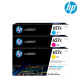 HP 656X Color Toner Cartridge (CF461X(C), CF463X(M), CF462X(Y), 22,000 Pages Yield, For M652,M653)