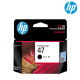 HP 47 Black Original Ink Advantage Cartridge (6ZD21AA, 1300 Pages Yield, For DeskJet Ink Advantage Ultra 4828) HP 47 Black Original Ink Advantage Cartridge (6ZD21AA, 1300 Pages Yield, For DeskJet Ink Advantage Ultra 4828)