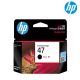 HP 47 Black Original Ink Advantage Cartridge (6ZD21AA, 1300 Pages Yield, For DeskJet Ink Advantage Ultra 4828)