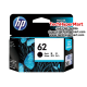 HP 62 Black Original Ink Cartridge (C2P04AA) (Pigmnet-based, 200 Pages yield) HP 62 Black Original Ink Cartridge (C2P04AA) (Pigmnet-based, 200 Pages yield)