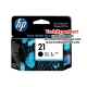 HP 21 Black Original Ink Cartridge (C9351AA) (Pigment-based, 190 Pages yield)