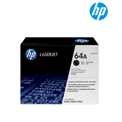 HP 64A Black Toner Cartridge (CC364A, 10,000 Pages, For P4014)