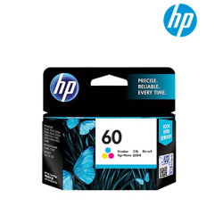 HP 60 Tri-color Ink Advantage (CC643WA) (Up to 165 Pages, For Deskjet D2660, C4680, C4780, D2560)