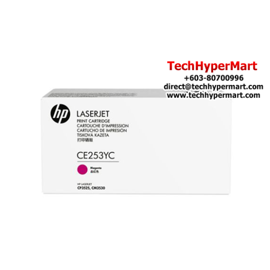 HP Contr Toner Cartridge (CE251YC, 7900 Pages Yield, For LaserJet)