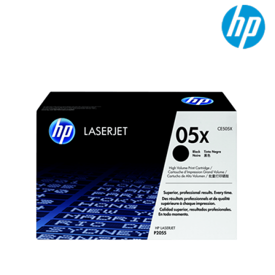 HP 05A Black Toner Cartridge (CE505X, 6,500 Pages, For P2055) HP 05A Black Toner Cartridge (CE505X, 6,500 Pages, For P2055)
