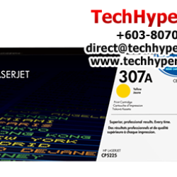 HP 307A Color Toner Cartridge (CE741A(C), CE743A(M), CE742A(Y), 7,300 Pages, For CP5225)