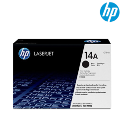 HP 14A Black Toner Cartridge (CF214A, 10,000 Pages, For 700 MFP M712)