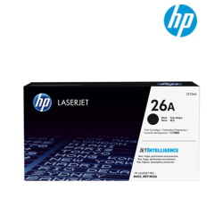 HP 26A Black Toner Cartridge (CF226A, 3,100 Pages, For M402 ,M426)