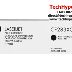 HP Toner Cartridge (CF283XC, 2200 Pages Yield, For LaserJet)