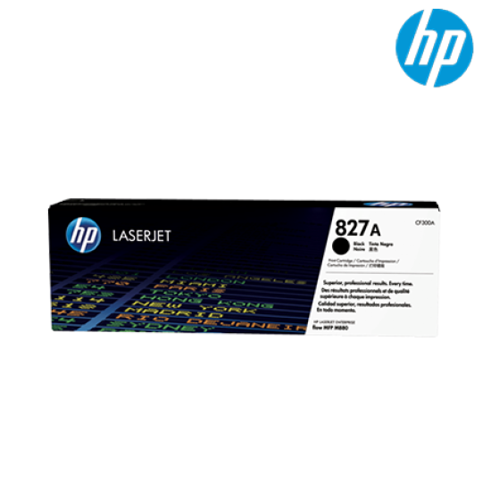 HP 827A Black Toner Cartridge (CF300A, 29,000 Pages, For M880)