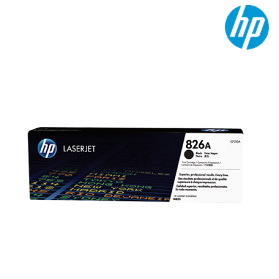 HP 826A Black Toner Cartridge (CF310A, 29,000 Pages, For M855) HP 826A Black Toner Cartridge (CF310A, 29,000 Pages, For M855)
