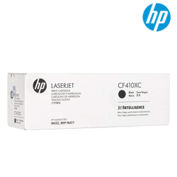 HP 410X Cartridge (CF410XC, 6500 Pages Yield, For M477fdn, M477fnw, M477fdw, M452nw, M452dn, M452dw)