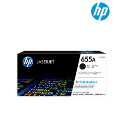 HP 655A Black Toner Cartridge (CF450A, 12,500 Pages, For M652, M653)