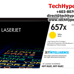 HP 656X Color Toner Cartridge (CF461X(C), CF463X(M), CF462X(Y), 22,000 Pages Yield, For M652,M653)