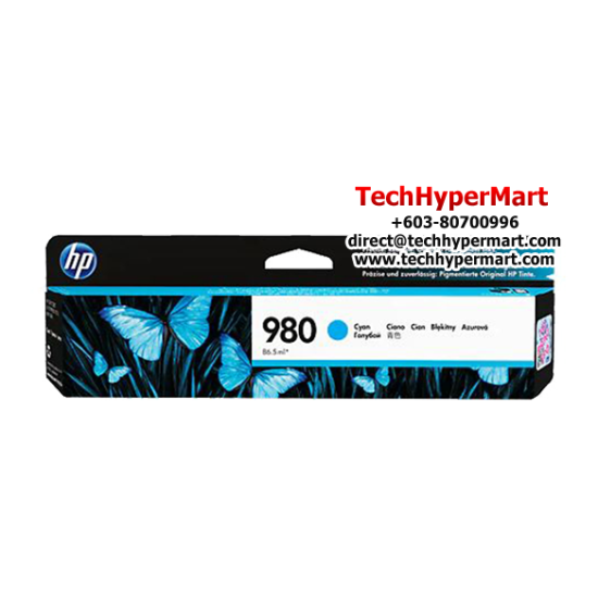 HP 980 Color Original Ink Cartridge (D8J07A(C), D8J08A(M), D8J09A(Y), 6,600 Pages, For HP OfficeJet MFP X585, X555) HP 980 Color Original Ink Cartridge (D8J07A(C), D8J08A(M), D8J09A(Y), 6,600 Pages, For HP OfficeJet MFP X585, X555)