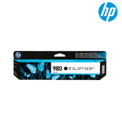 HP 980 Black Original Ink Cartridge (D8J10A, 10,000 Pages, For HP Officejet MFP M585dn)