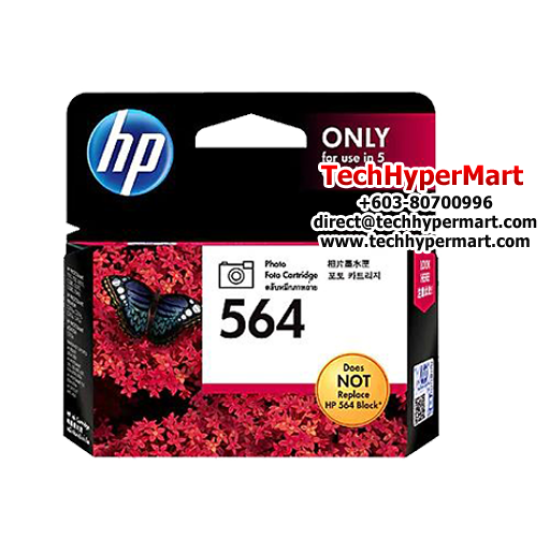 HP 564 CB317WA(Photo), CB318WA(C), CB319WA(M), CB320WA(Y) Ink (300 Pages Yield)