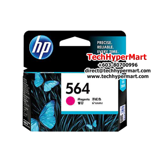 HP 564 CB317WA(Photo), CB318WA(C), CB319WA(M), CB320WA(Y) Ink (300 Pages Yield)