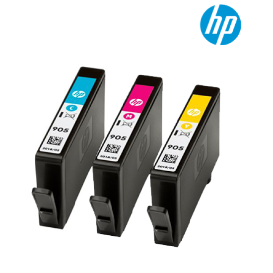 HP 905 T6L89AA(C), T6L93AA(M), T6L97AA(Y) Color Ink (For HP OfficeJet Pro 6960, Pro6970 Printer) HP 905 T6L89AA(C), T6L93AA(M), T6L97AA(Y) Color Ink (For HP OfficeJet Pro 6960, Pro6970 Printer)