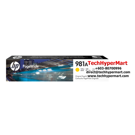 HP 981A Color Original Ink Cartridge (J3M68A(C), J3M69A(M), J3M70A(Y) 6,000 Pages, For PageWide MFP 586dn) HP 981A Color Original Ink Cartridge (J3M68A(C), J3M69A(M), J3M70A(Y) 6,000 Pages, For PageWide MFP 586dn)
