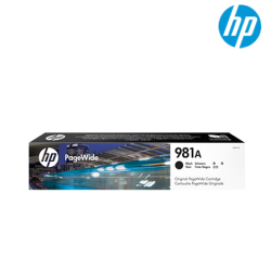 HP 981A Black Original Ink Cartridge (J3M71A, 6,000 Pages, For PageWide MFP 586dn)