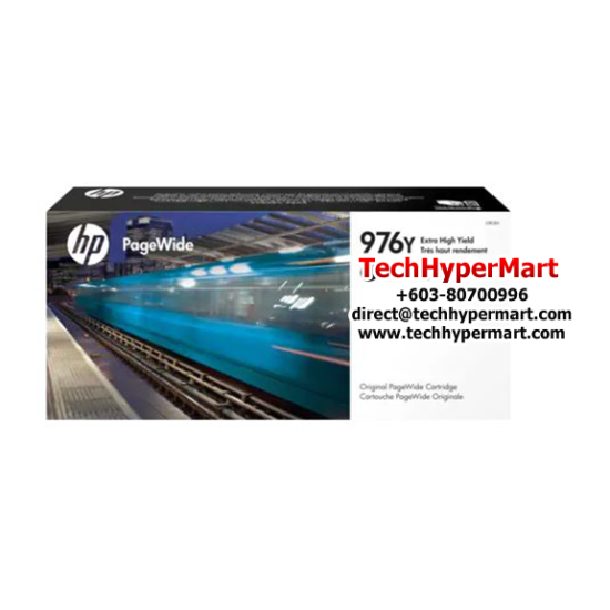 HP 976Y Extra High Yield Black PageWide Ink (L0R08A) (For PageWide Pro 552 and 577 series) HP 976Y Extra High Yield Black PageWide Ink (L0R08A) (For PageWide Pro 552 and 577 series)