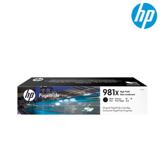 HP 981X Black Original Ink Cartridge (L0R12A) (11,000 Pages, For HP PageWide Color MFP 586dn Printer) HP 981X Black Original Ink Cartridge (L0R12A) (11,000 Pages, For HP PageWide Color MFP 586dn Printer)