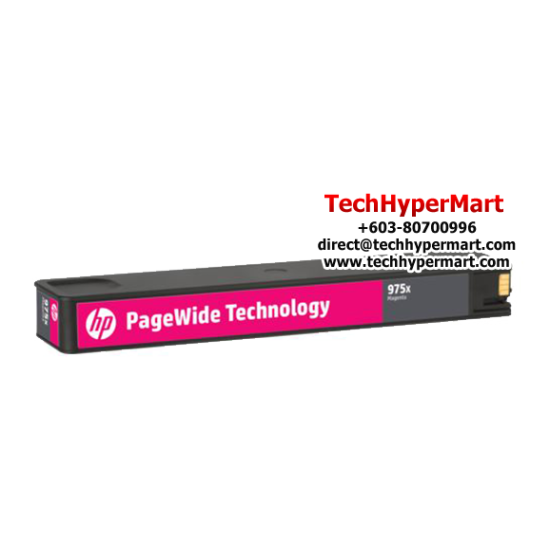 HP 975X High Yield Magenta Original PageWide Cartridge (L0S03AA) HP 975X High Yield Magenta Original PageWide Cartridge (L0S03AA)