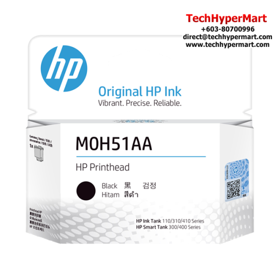 HP Tri-Colour Printhead (M0H50AA, 2400 Page Yield, For 115, 315, 415, 319, 419, 515, 615)