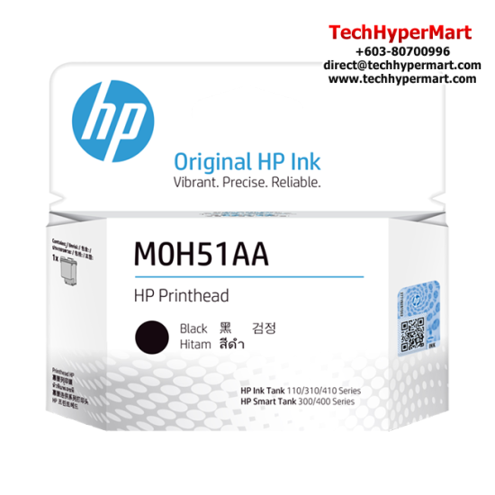 HP Tri-Colour Printhead (M0H50AA, 2400 Page Yield, For 115, 315, 415, 319, 419, 515, 615) HP Tri-Colour Printhead (M0H50AA, 2400 Page Yield, For 115, 315, 415, 319, 419, 515, 615)