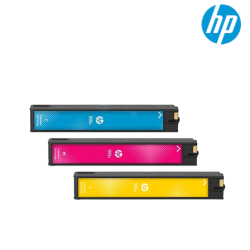 HP 993A Color Original Ink Cartridge (M0J76AA(C), M0J80AA(M), M0J84AA(Y) 8,000 Pages, For PageWide Pro 755 Series)