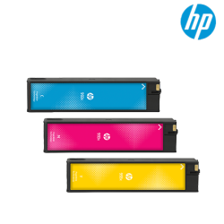 HP 993X Color Original Ink Cartridge (M0J92AA(C), M0J96AA(M), M0K00AA(Y) 16,000 Pages, For PageWide Pro 755 Series)