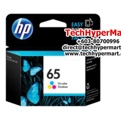 HP 65 Tri-color Original Ink (N9K01AA) (For Deskjet 2620 3720 3721 3723 5020 5030 5032 5034 AiO)