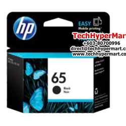 HP 65 Black Original Ink (N9K02AA) (For Deskjet Advantage 2620 3720 3721 3723 5020 5030 5032 5034 AiO)