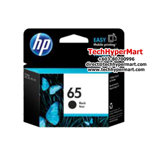 HP 65 Black Original Ink (N9K02AA) (For Deskjet Advantage 2620 3720 3721 3723 5020 5030 5032 5034 AiO)