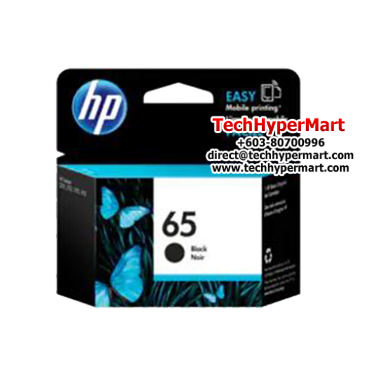 HP 65 Black Original Ink (N9K02AA) (For Deskjet Advantage 2620 3720 3721 3723 5020 5030 5032 5034 AiO) HP 65 Black Original Ink (N9K02AA) (For Deskjet Advantage 2620 3720 3721 3723 5020 5030 5032 5034 AiO)