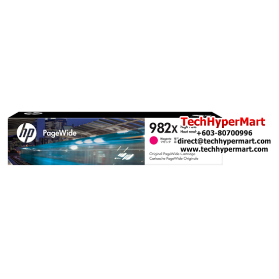 HP 982X Color Original PageWide Cartridge (T0B27A(C), T0B28A(M), T0B29A(Y) 16,000 Pages, For PageWide MFP 780dn) HP 982X Color Original PageWide Cartridge (T0B27A(C), T0B28A(M), T0B29A(Y) 16,000 Pages, For PageWide MFP 780dn)