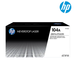 HP 104A Black Laser Imaging Drum (W1104A, 20000 Pages Yield,  For Laser 1000, MFP 1200)