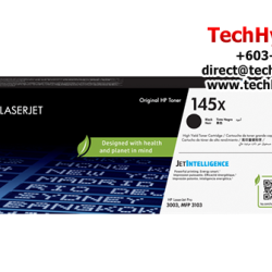 HP 145X Blk LaserJet Toner Cartridge (W1450X, 3800 Pages Yield, For LaserJet Pro 3001-3008dn/dw)