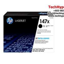 HP 147X High Yield Black Original LaserJet Toner Cartridge (W1470X, 25200 Pages Yield,  For MFP M636fh)