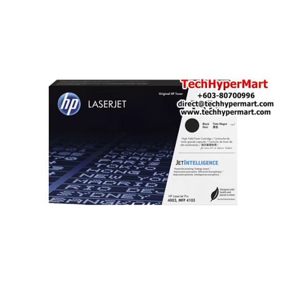 HP 151X Blk LaserJet Toner Cartridge (W1510X, 9700 Pages Yield, For LaserJet Pro 4003, 4103)