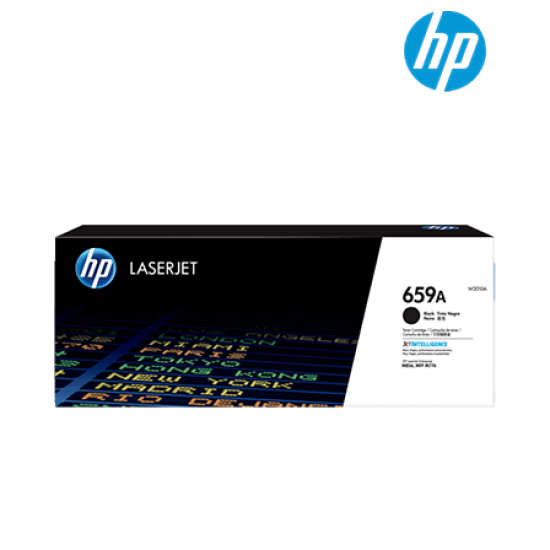 HP 659A Black Toner Cartridge (W2010A, 16,0000 Pages, For M856, MFP M776) HP 659A Black Toner Cartridge (W2010A, 16,0000 Pages, For M856, MFP M776)