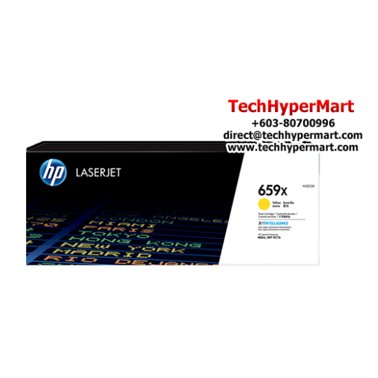 HP 659X Color Toner Cartridge (W2011X(C), W2013X(M), W2012X(Y), 29,000 Pages, For M856) HP 659X Color Toner Cartridge (W2011X(C), W2013X(M), W2012X(Y), 29,000 Pages, For M856)
